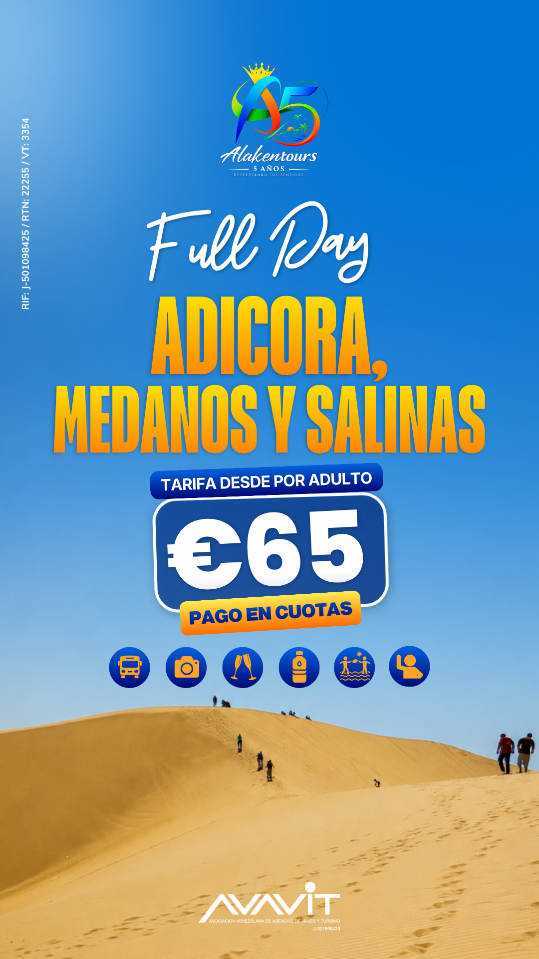Adicora, Médanos y Salinas